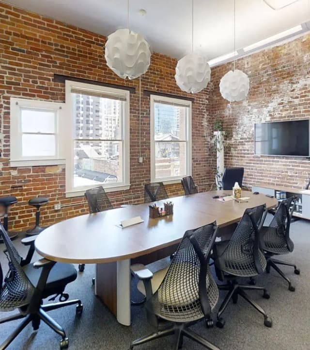 Exposed Brick Chinatown Office
